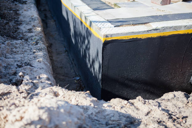 Residential Waterproofing installation at a Bargersville, IN home by SJ Waterproofing Pros